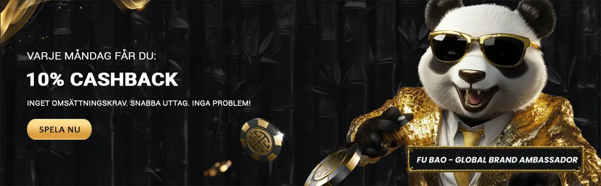 Golden Panda Cashback Sverige