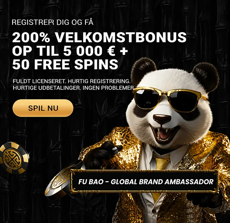 Golden Panda Velkomstbonus Mobil